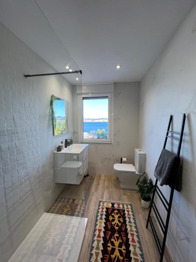 Apartamento En Cangas - Vistas Al Mar Luaran gambar