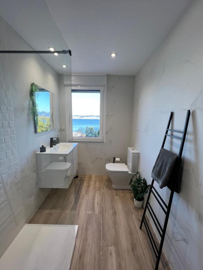 Apartamento En Cangas - Vistas Al Mar Luaran gambar