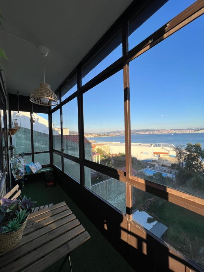 Apartamento En Cangas - Vistas Al Mar Luaran gambar